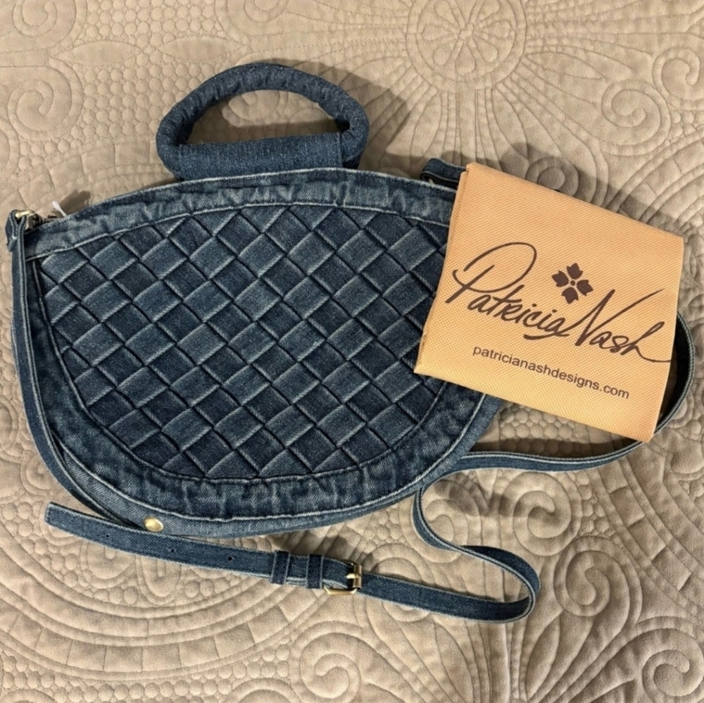 Patricia Nash Ossi Denim EUC